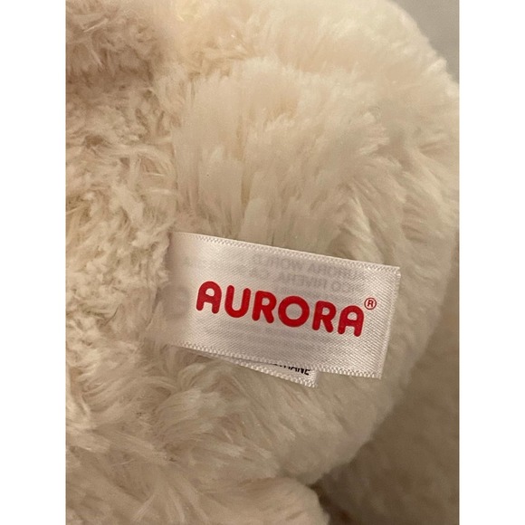 Aurora World 14" Plush Cream Colored Llama - Picture 7 of 10